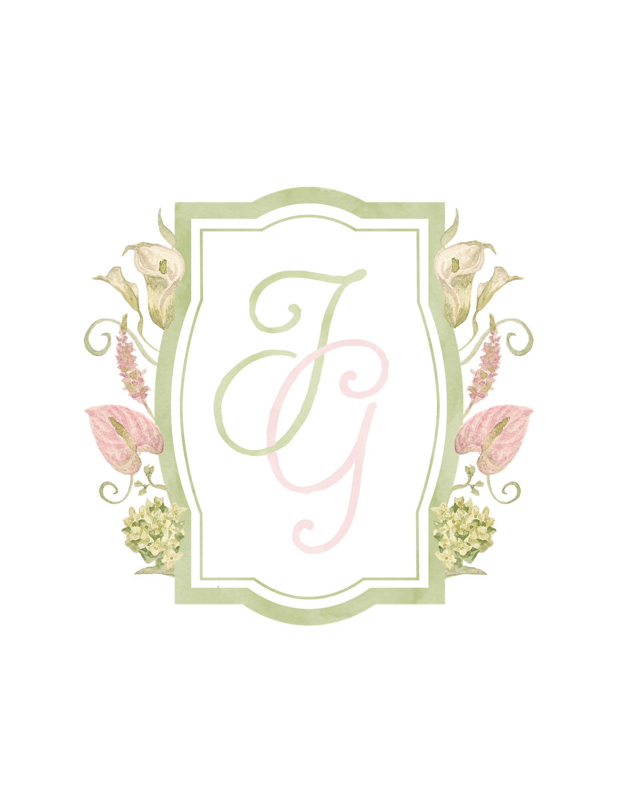 Gabby & Joe wedding crest